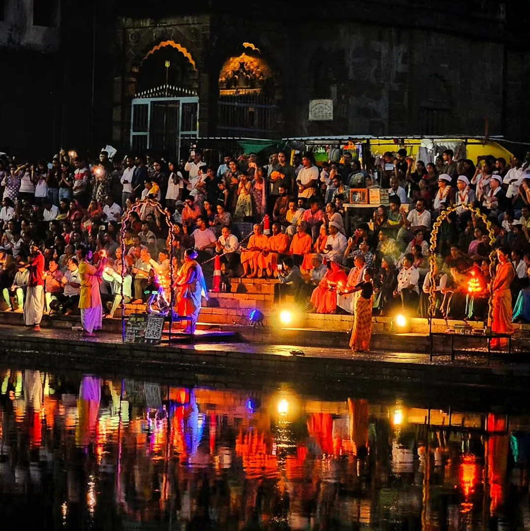 Sacred rituals during Nashik Kumbh Festival