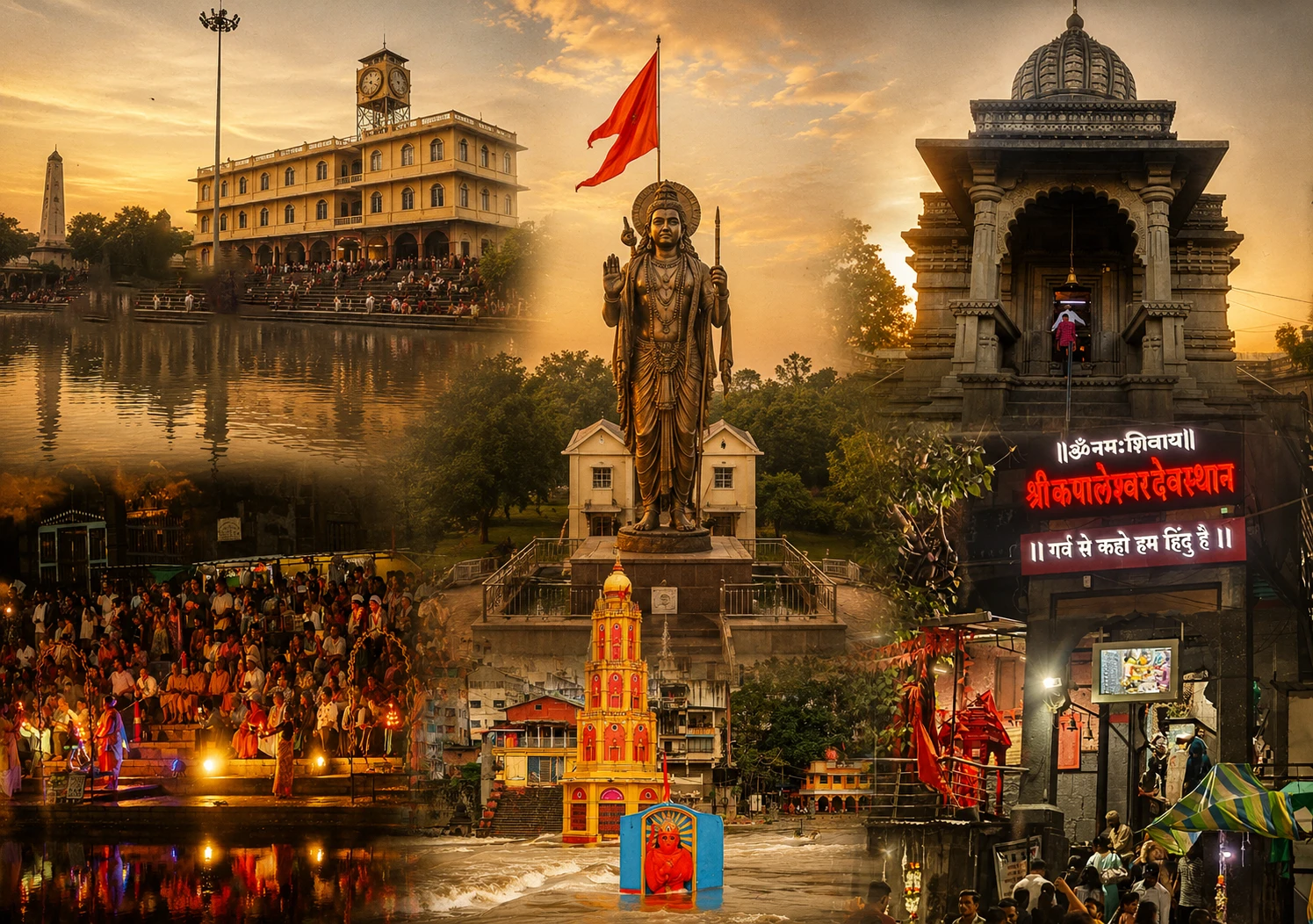 Panchavati in Nashik associated with the Ramayana